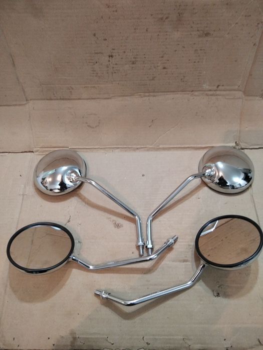 Мото зеркаЦіна за пару 420грн металеві хром універсальні Мт Урал Касік