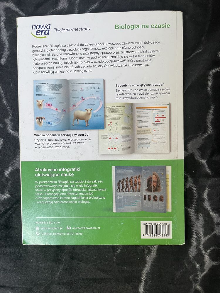 książka biologia 3