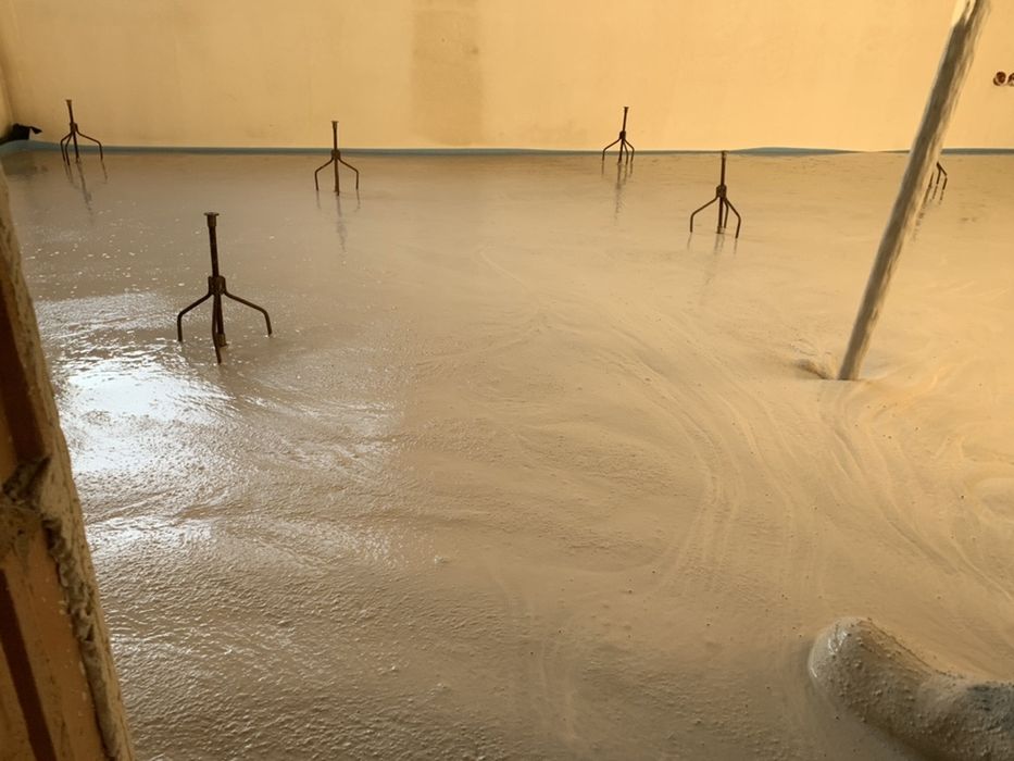 Wylewki anhydrytowe idealne na ogrzewanie podłogowe!!