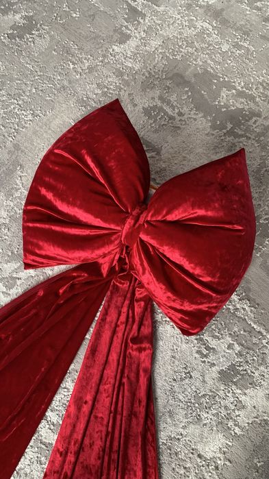 Бант на ялинку , прикраса на ялинку