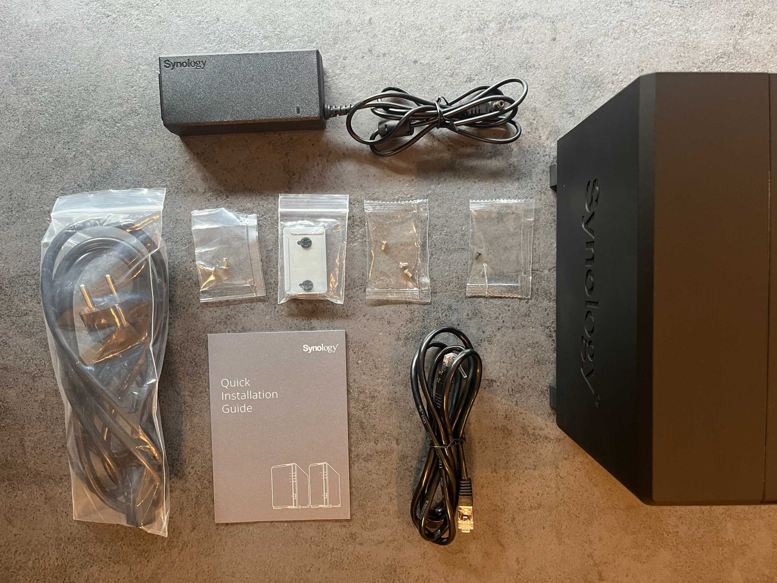 Server NAS Synology DS218play z 2 dyskami Seagate IronWolf 4 TB każdy