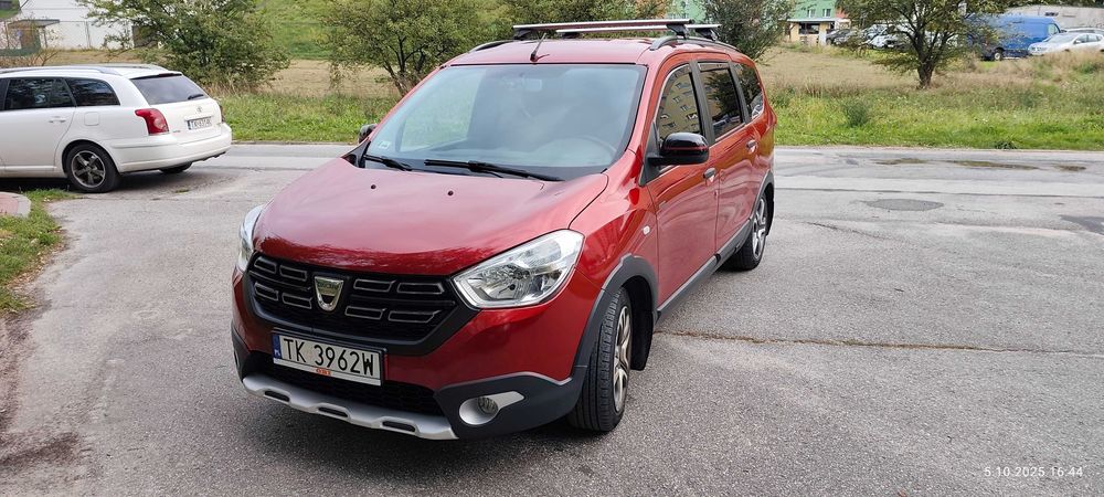 Dacia Lodgy 1.6 SL TECHROAD 7 os PL pierwszy właściciel bez wypadkowy