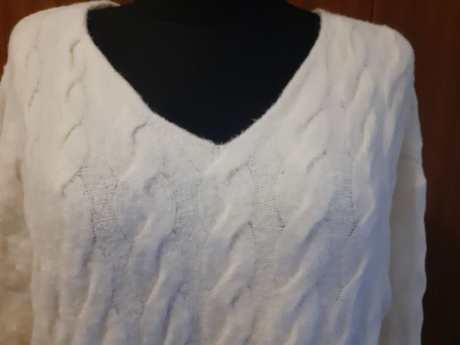 Ciepły, damski sweter z USA, rozm M-XL