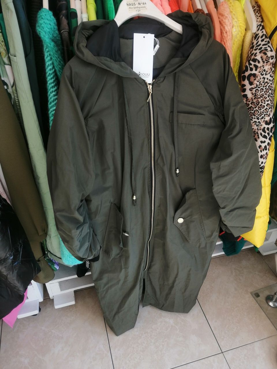 Parka minouu uniwersalny zieleń