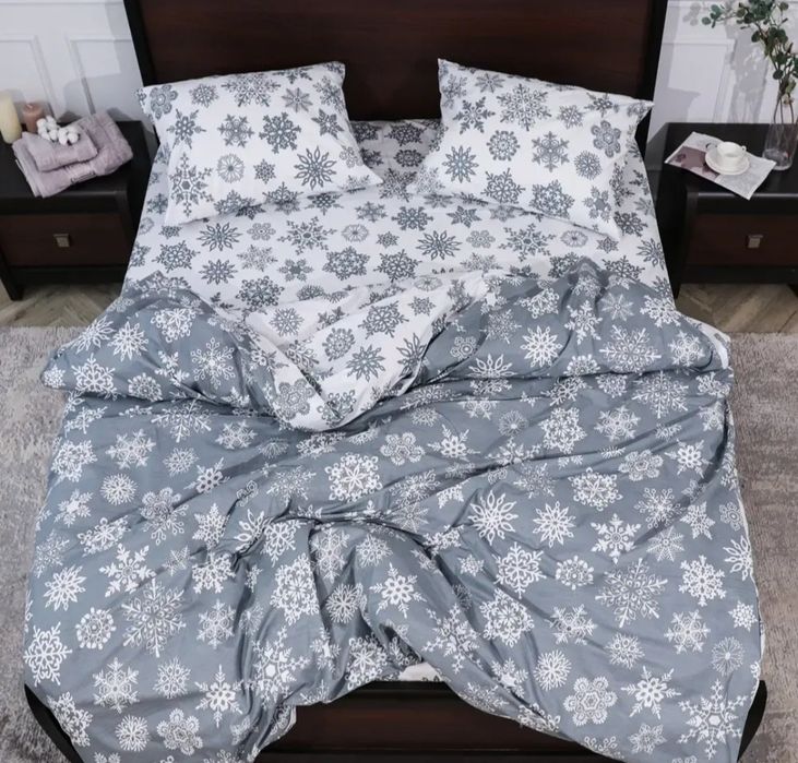 Новорічна постільна білизна бязь голд люкс