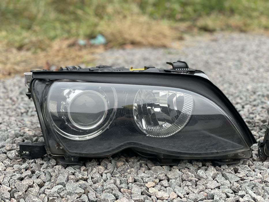 Фари БМВ е46 Рестайл Ксенон Линза комплект з блоками Ідеал BMW