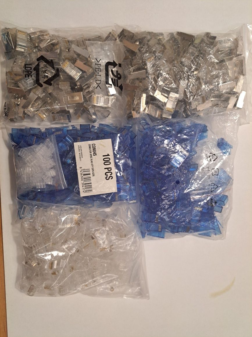 Fichas Cabo Rede RJ45