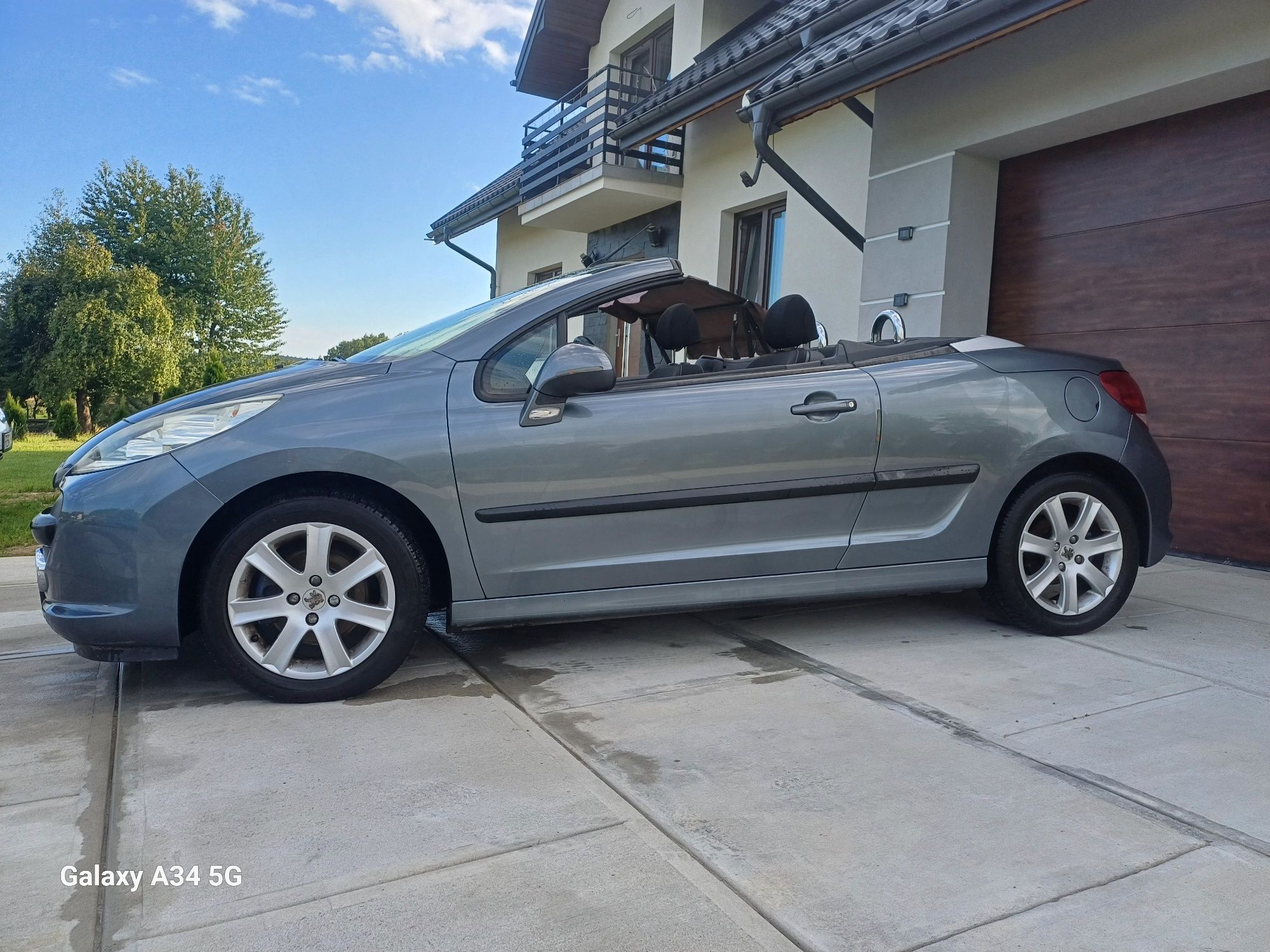Peugeot 207 cc 1.6 benzyna klima z Niemiec
