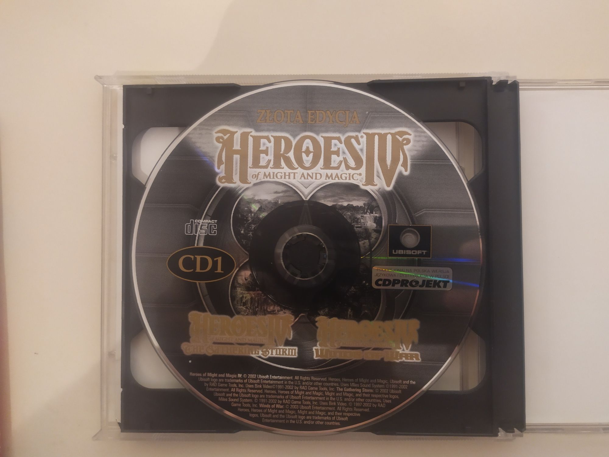 Heroes IV 4 złota edycja (2 dodatki) | 2 CD | Polski PL