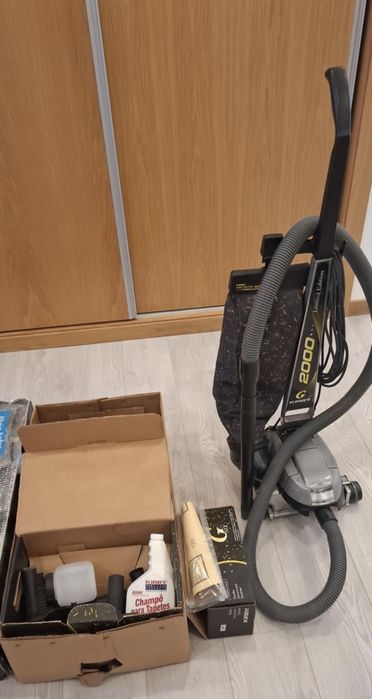 Aspirador está como.novo usado uma vez