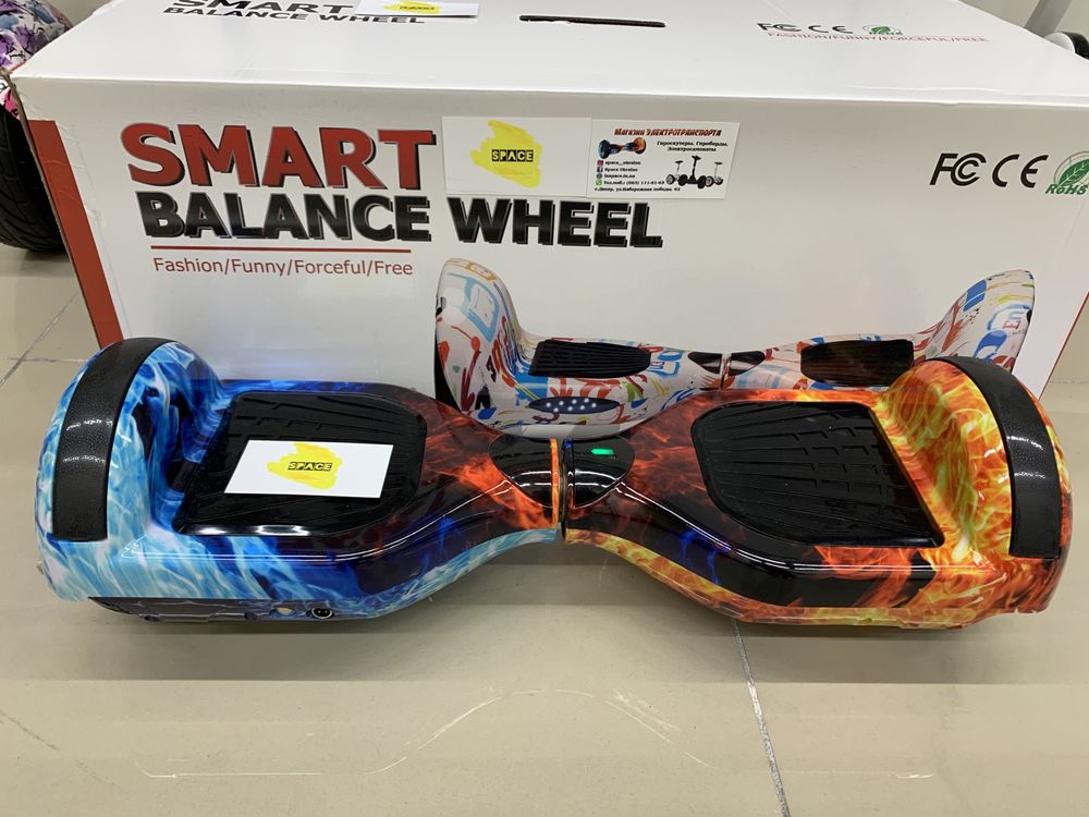 Гироборд Smart Balance  6.5 колеса с подсветкой