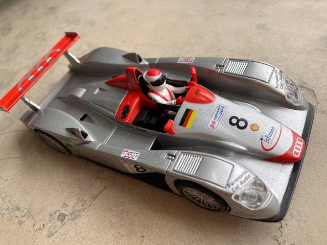 Slot cars, Pista SCX Scalextric carros de "Le Mans" 2000