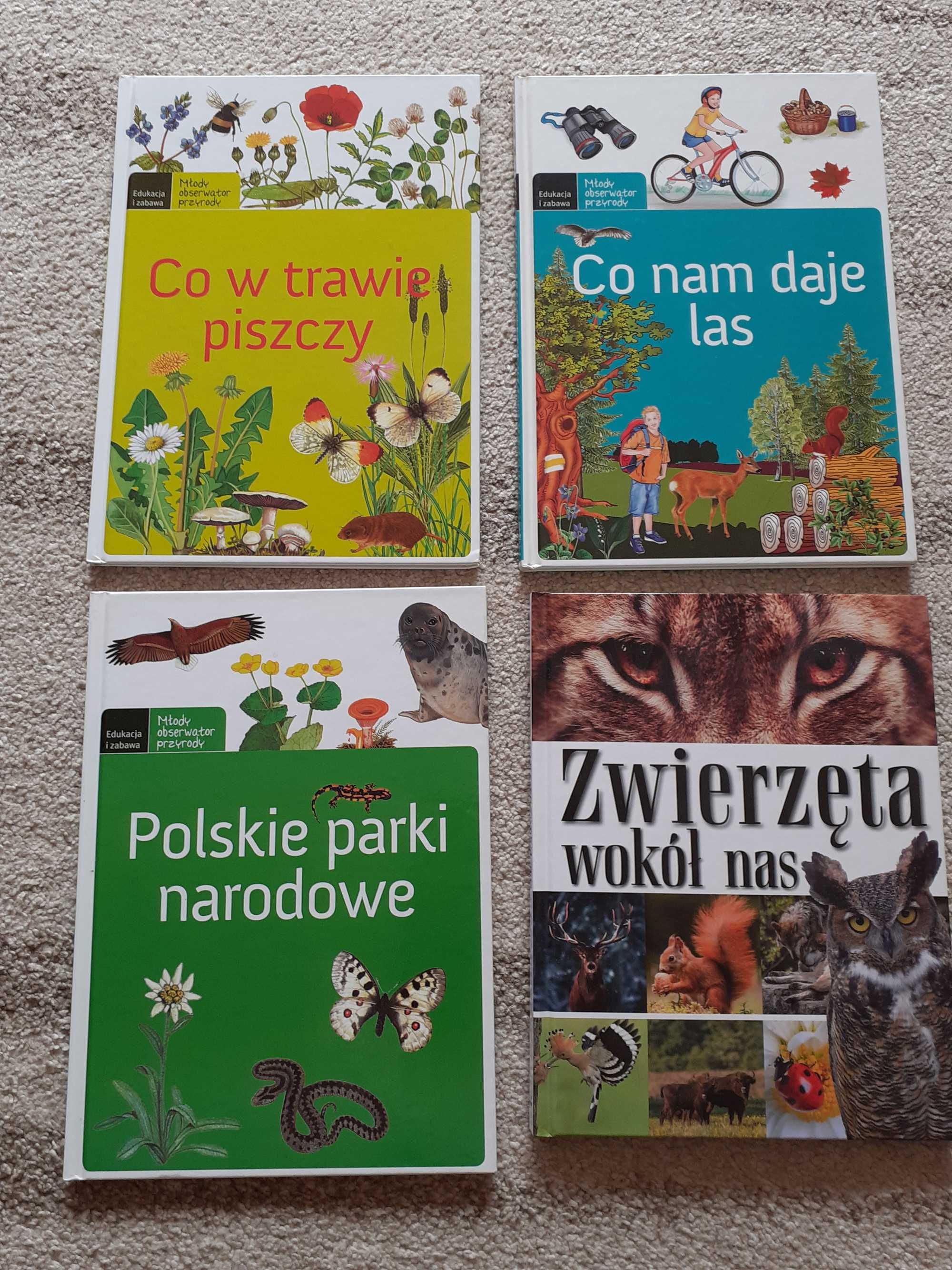 książeczki przyrodnicze, o zwierzętach dla dzieci