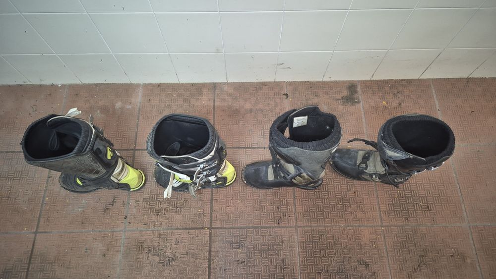 2 pares Botas de motocross/Enduro da marca Acerbis