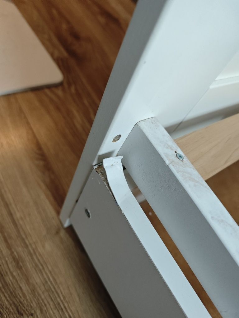 Łóżeczko dziecięce 120x60 3 poziomy materac + prześcieradła