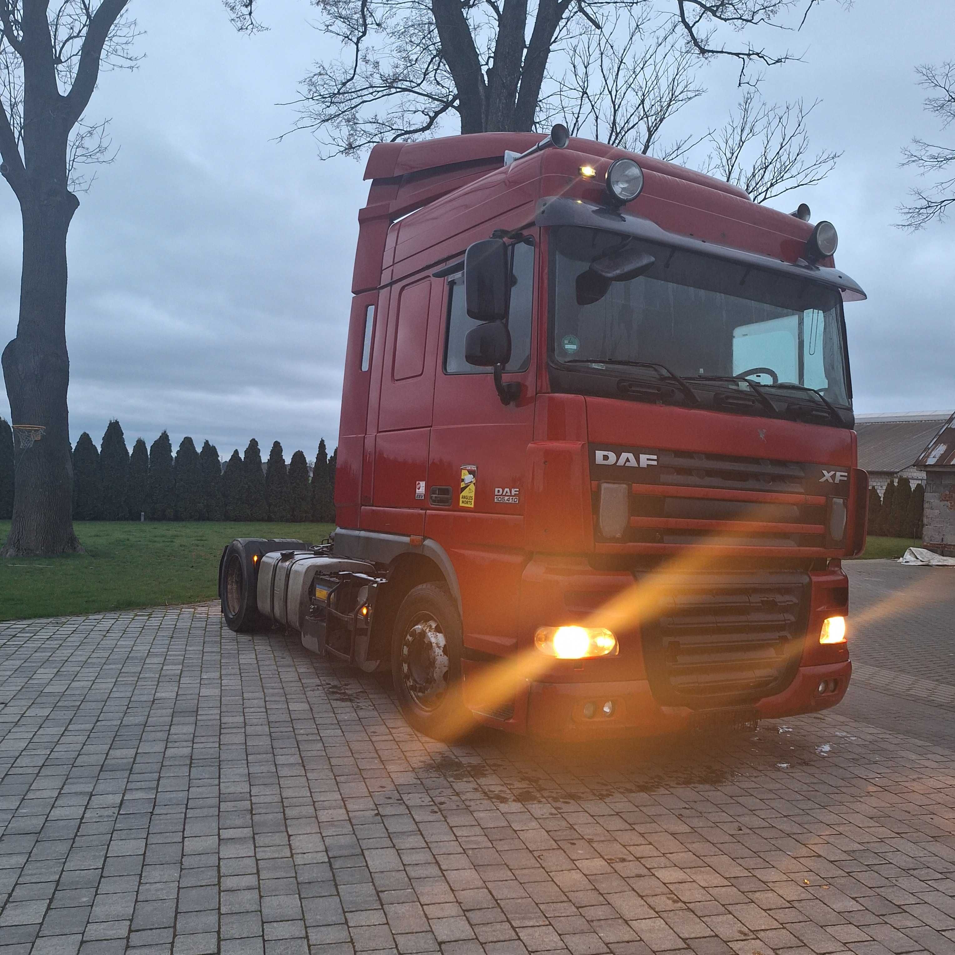 ciągnik siodłowy, low deck, mega, DAF 105.410