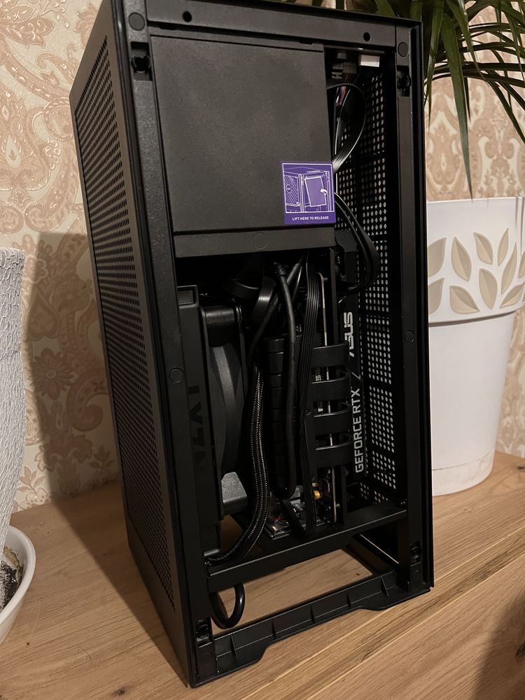 Новый игровой компьютер/пк RTX 3060, i5-10400, NZXT H1, mini itx