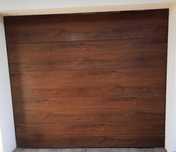 Brama garazowa elektryczna 220x250  panele dab brazowa panelowa Mielec
