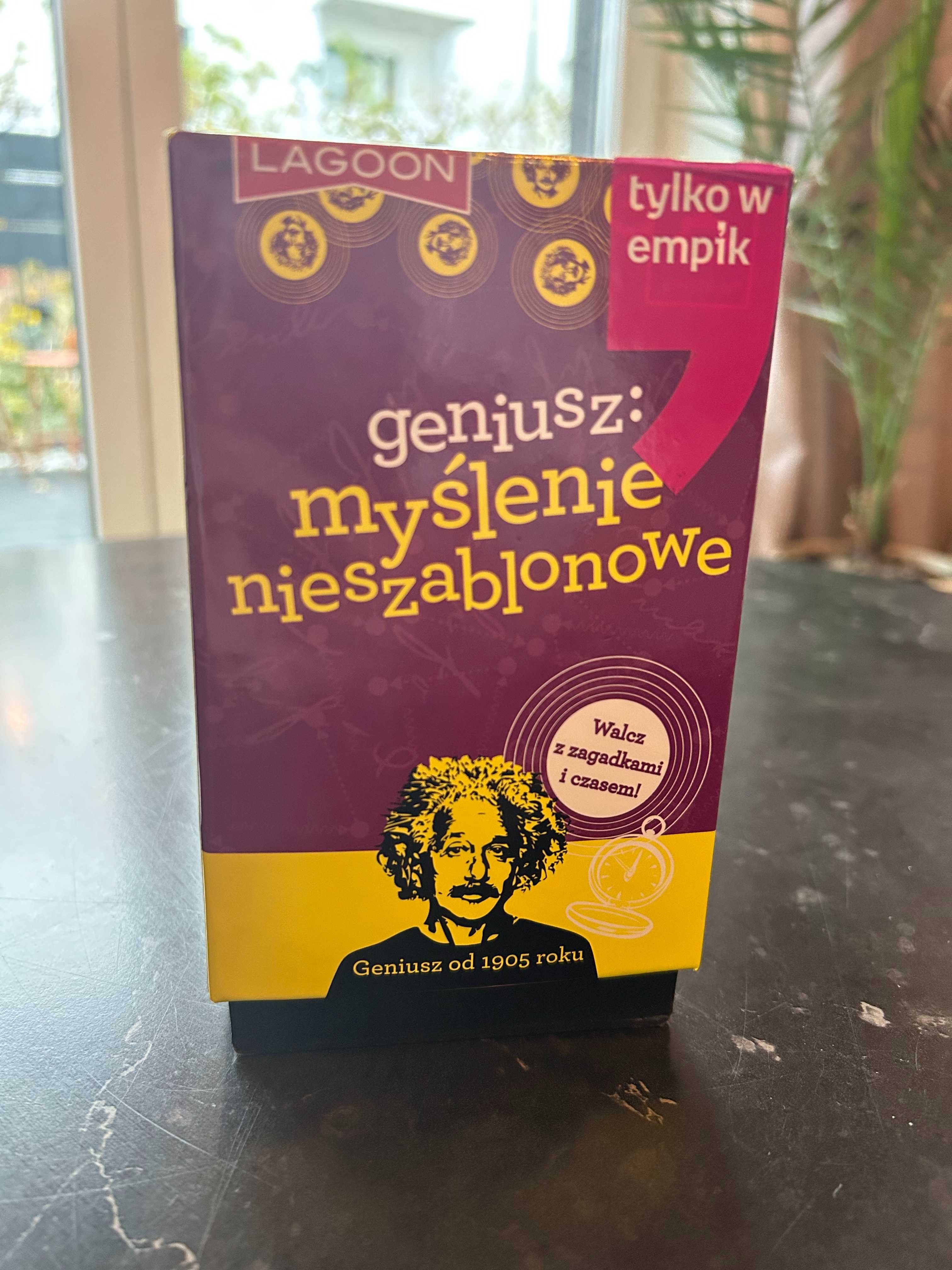Einstein Genius Myślenie Nieszablonowe, gra planszowa, Ambassador