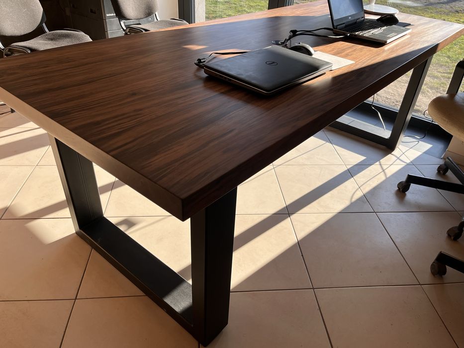 Stół drewniany masywny lite drewno LOFT