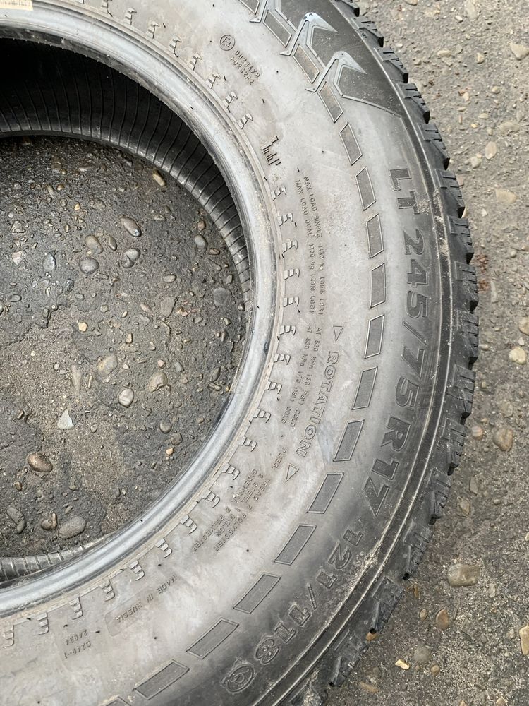 Шини 245/75 R17 Nokian 10-9мм 245 75 17