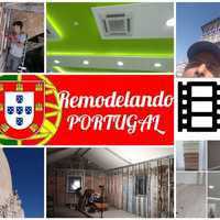 Remodelação /Teto falso/divisórias/casas de banho, cozinhas/flutuante