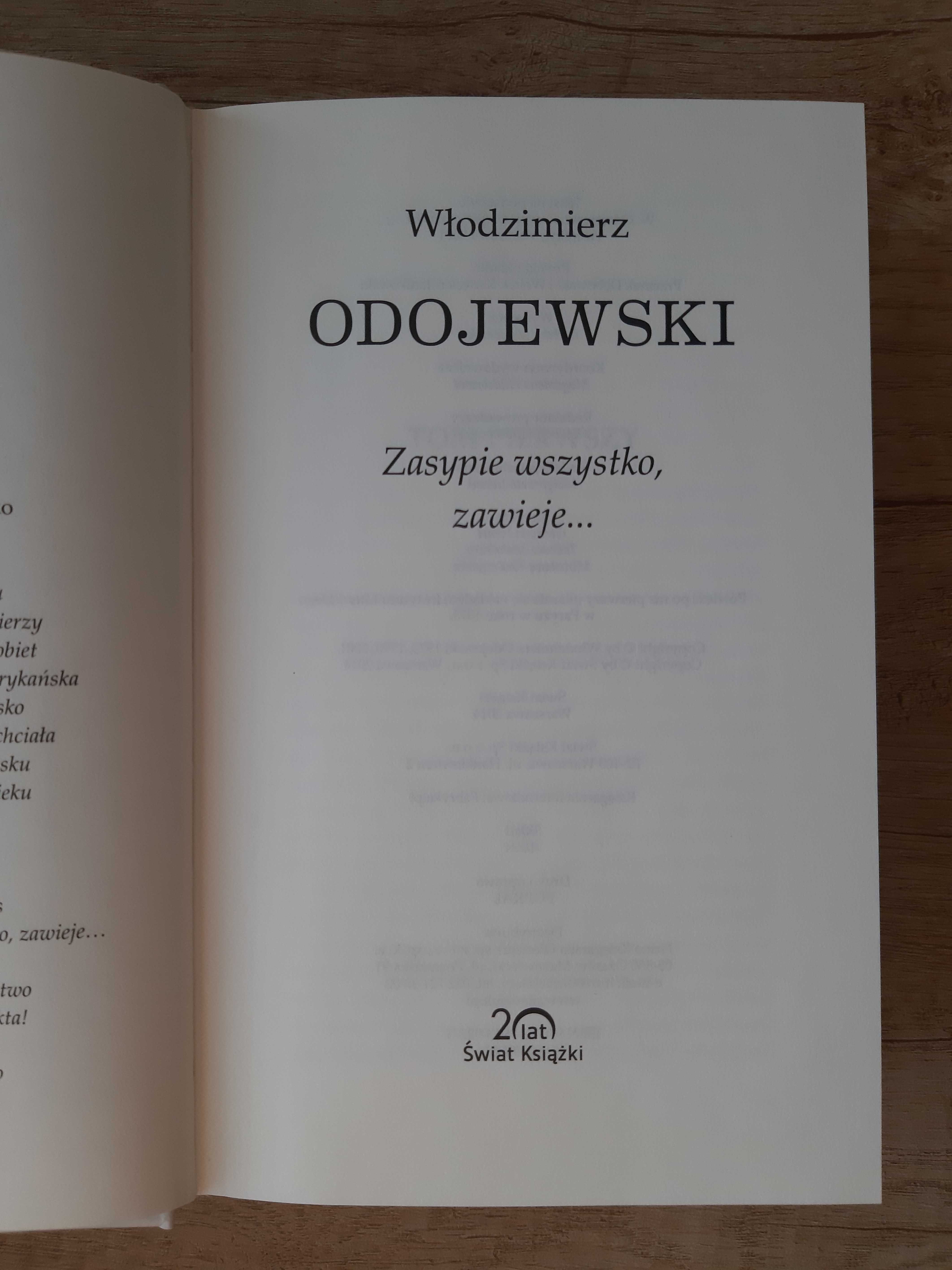 Zasypie wszystko, zawieje - Włodzimierz Odojewski - Kolekcja 20-lecia
