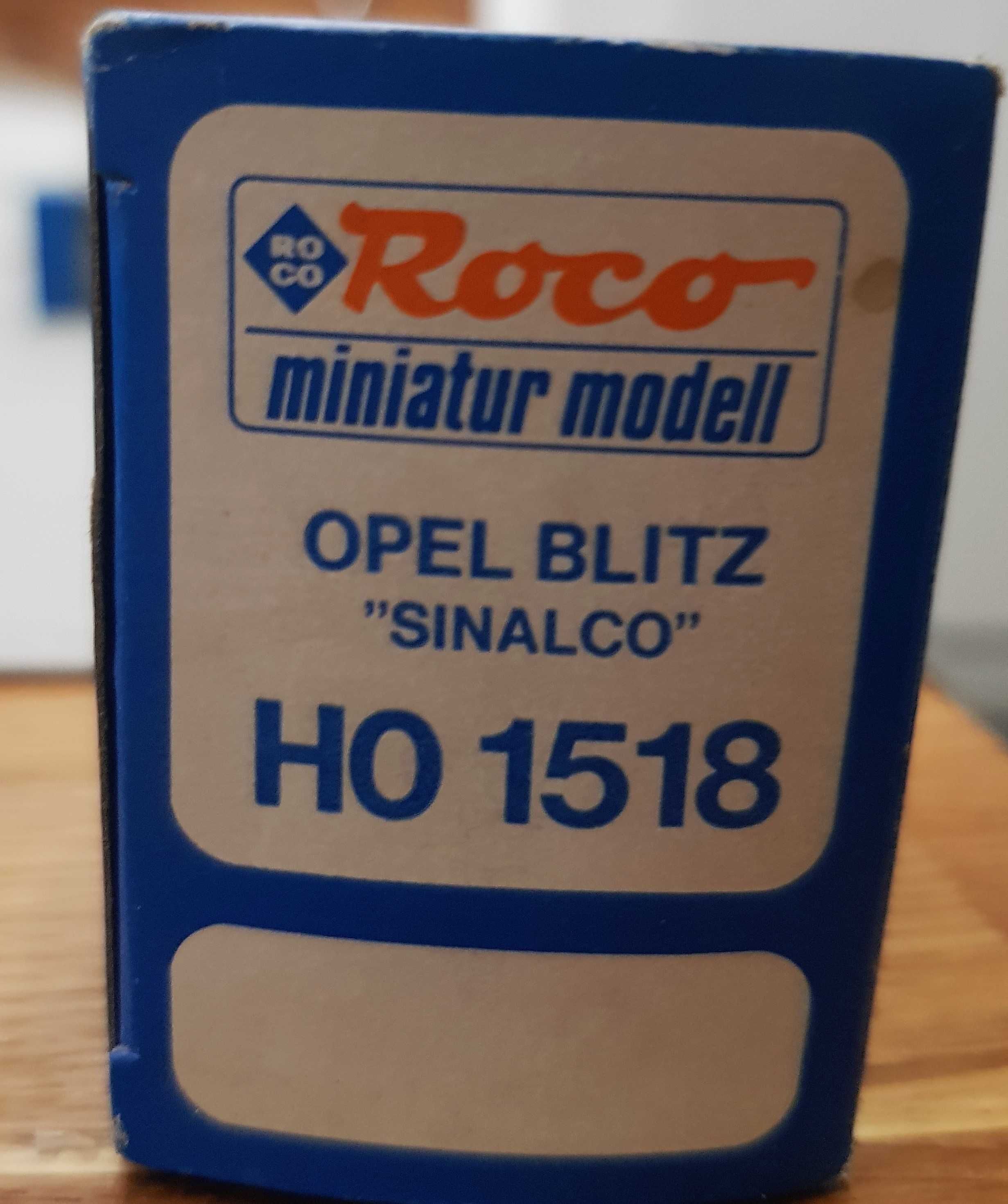 Model Opel Blitz "Sinalco" Roco 1518 skala HO 1:87