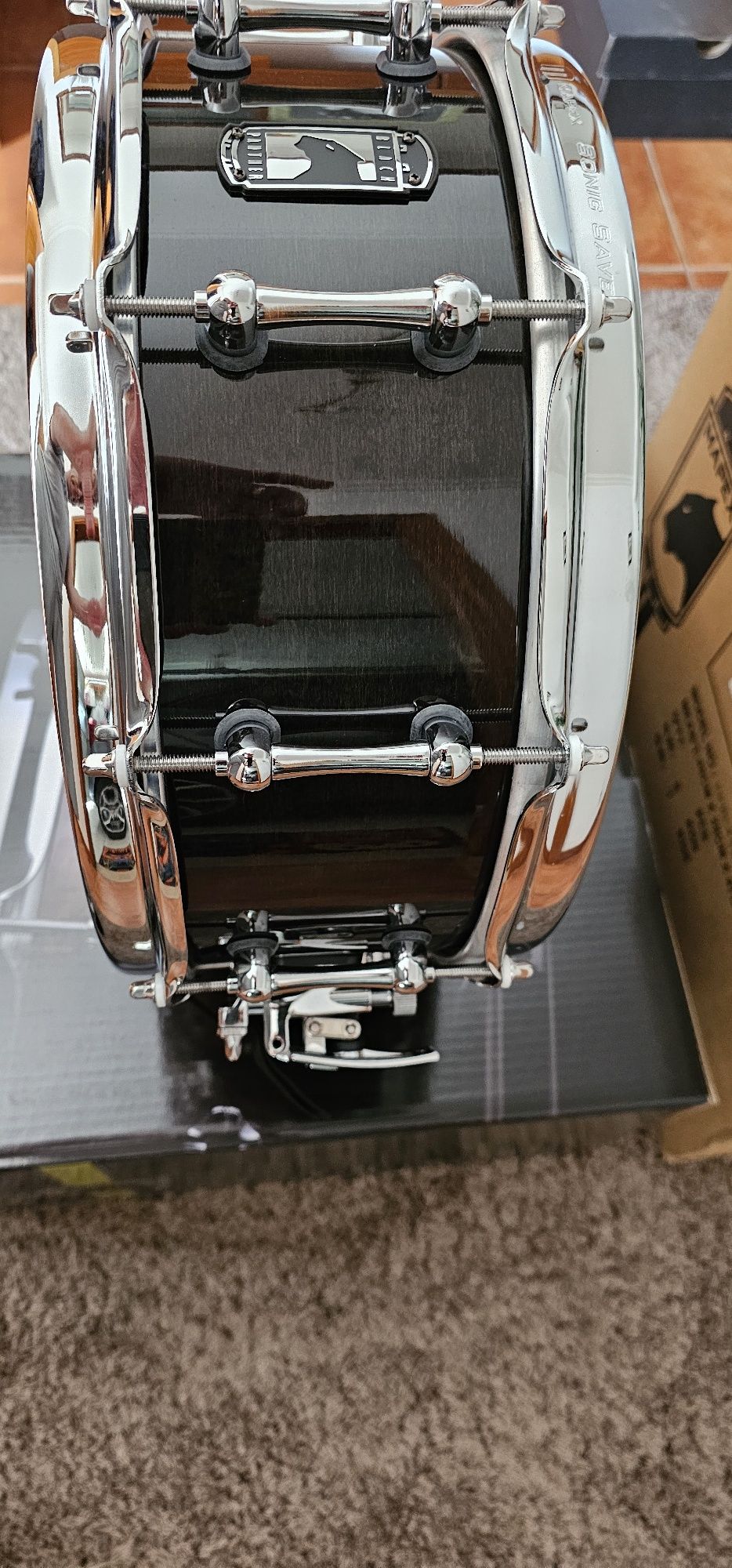 MAPEX Tarola 14,5 Black Panther Special Edition.