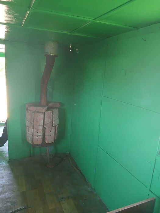 Вагон битовка на колесах причіп