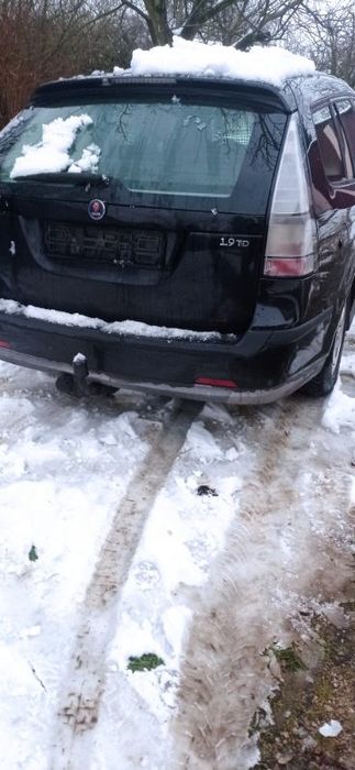 SAAB 93 1.9 JTD uszkodzony silnik