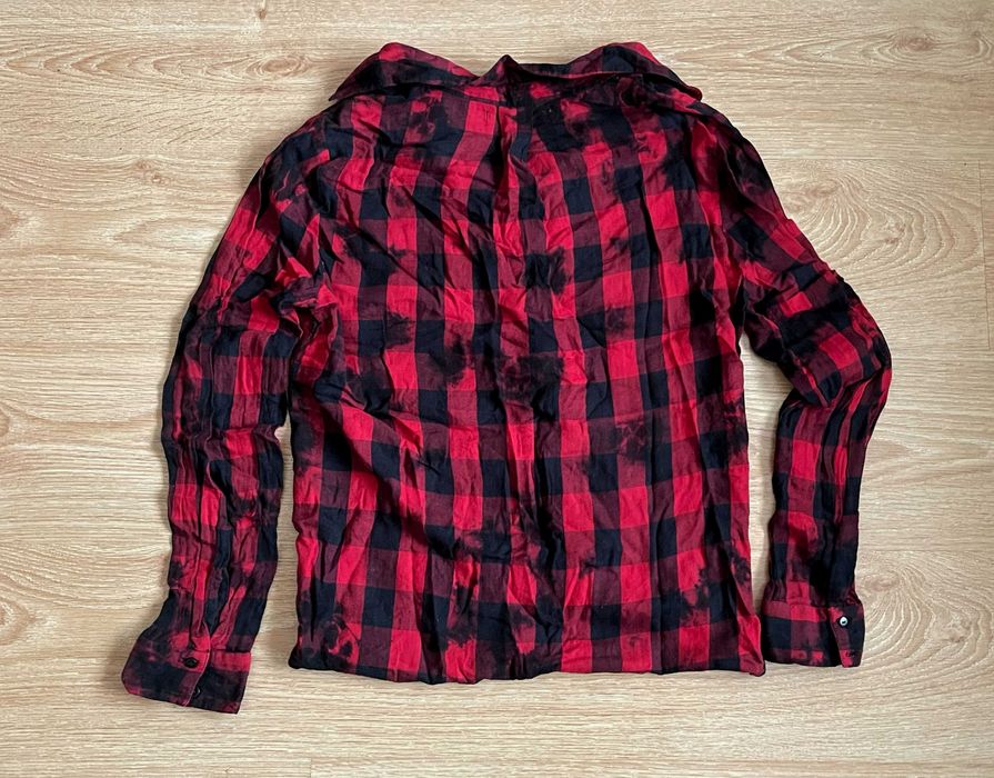 Camisa algodão xadrez grunge C&A Clock house, 40
