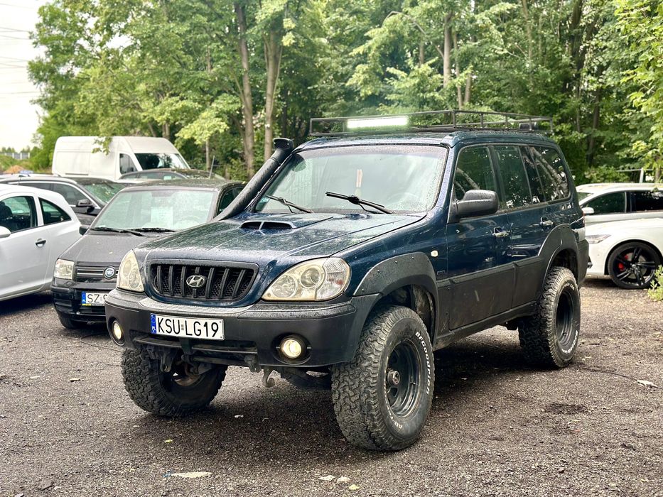 Hyundai Terracan 2.9CRDI 2003r. Nowa Rama Lift A/T Zabudowa Oświetleni