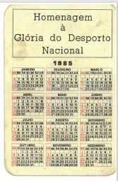 Calendário José Maria Pedroto 1985