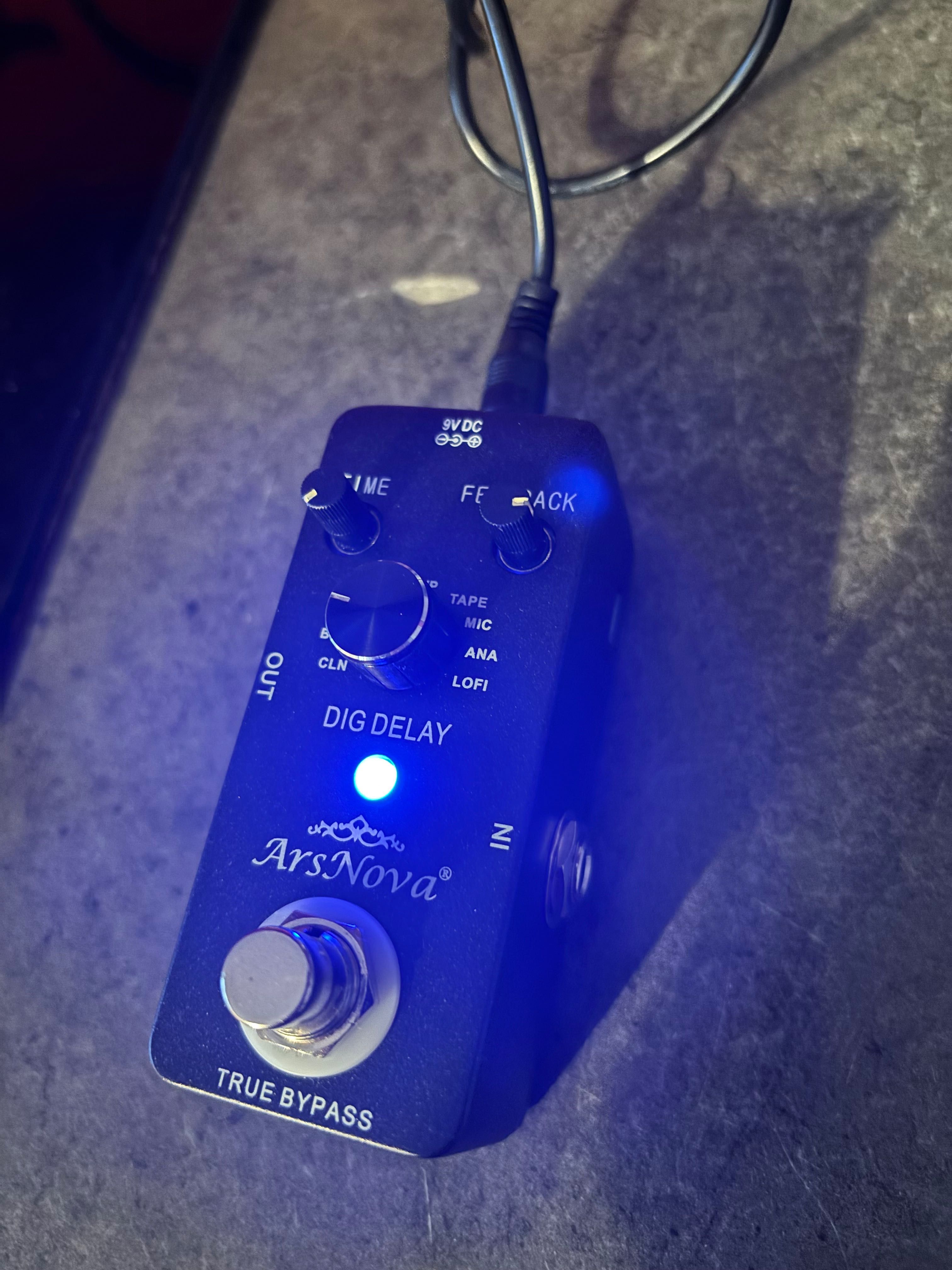 Digital Delay - Efekt gitarowy echo, feedback podłogowy Mini ArsNova