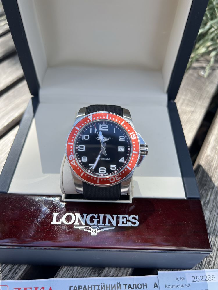 Чоловічий годинник Longines L3.689.4.59.2. 41mm.
