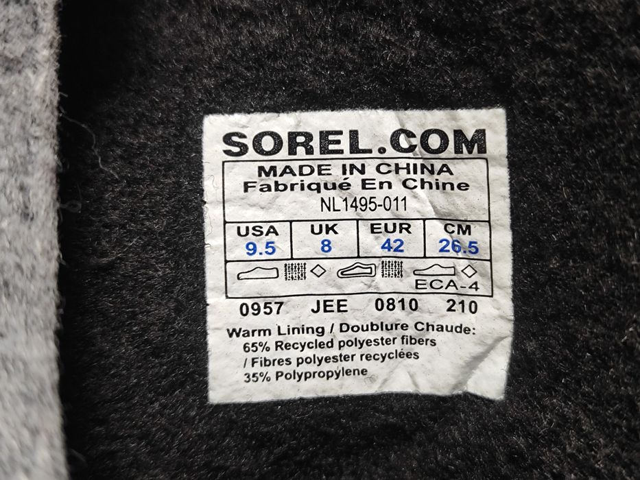 Чоботи Sorel waterproof р-42