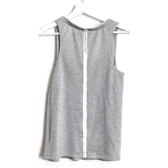 Max Mara MaxMara srebrna szara bluzka top 38 M