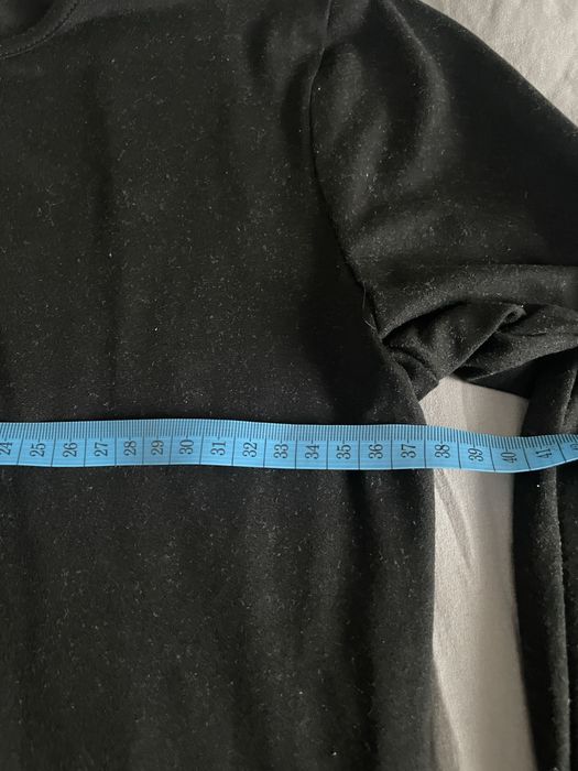 Czarny kombinezon damski jesienny