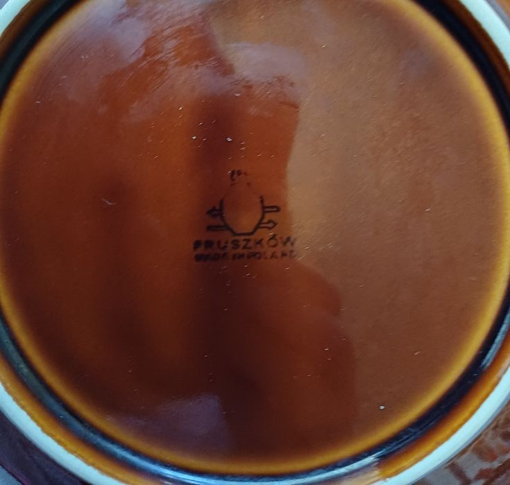 Talerze z porcelitu Pruszków 2szt.