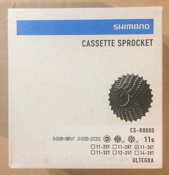 Shimano kaseta CS/R8000 Ultegra 11/30 11rz