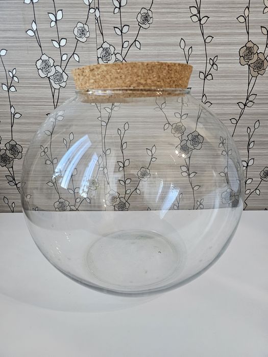 Szklana kula las w szkle Kraków duża