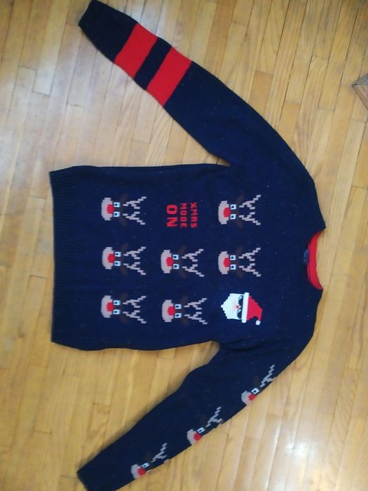 Новорічна, різдвяна кофта Next 164р.