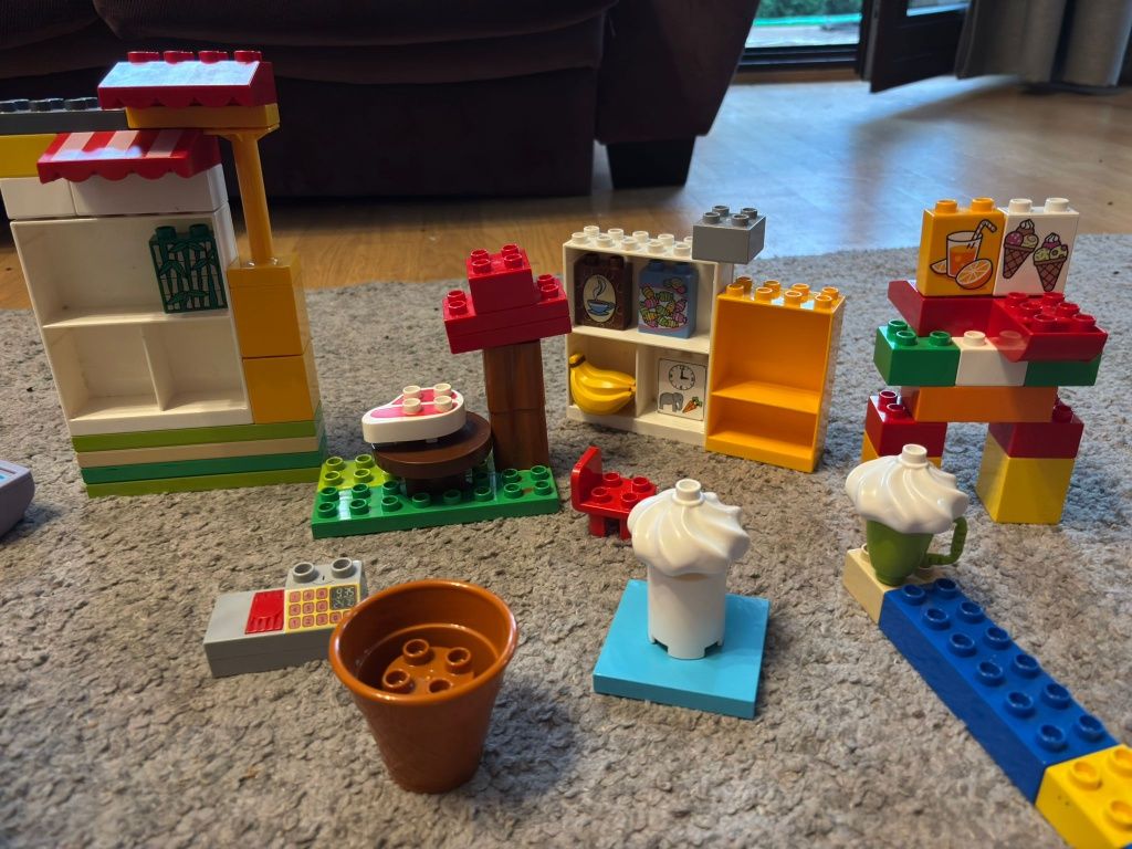 LEGO Duplo, zwierzęta,samochody, zestawy 10906,10840