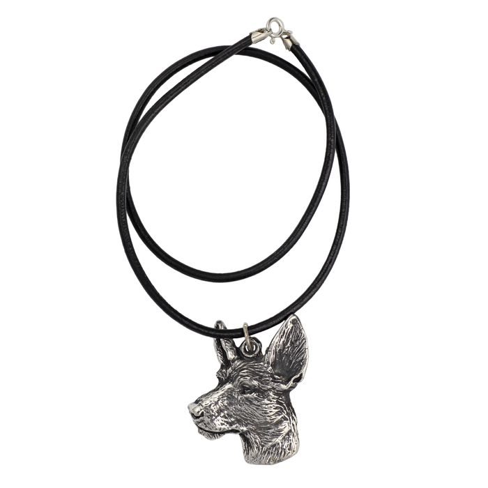 Podenco z Ibizy naszyjnik posrebrzany Art-Dog