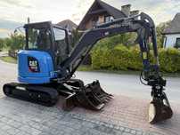 Minikoparka Caterpillar CAT 303.5 E CR z Niemiec 3.5tony 3 łyżki 2800h