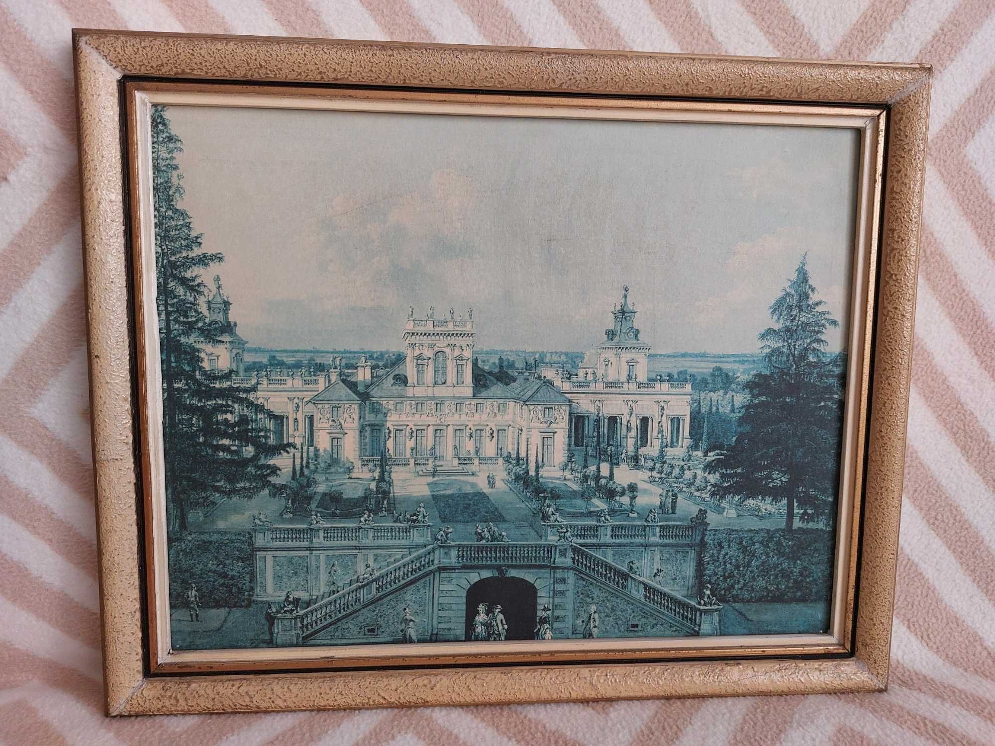 Belotto Canaletto "Pałac w Wilanowie od strony Parku"