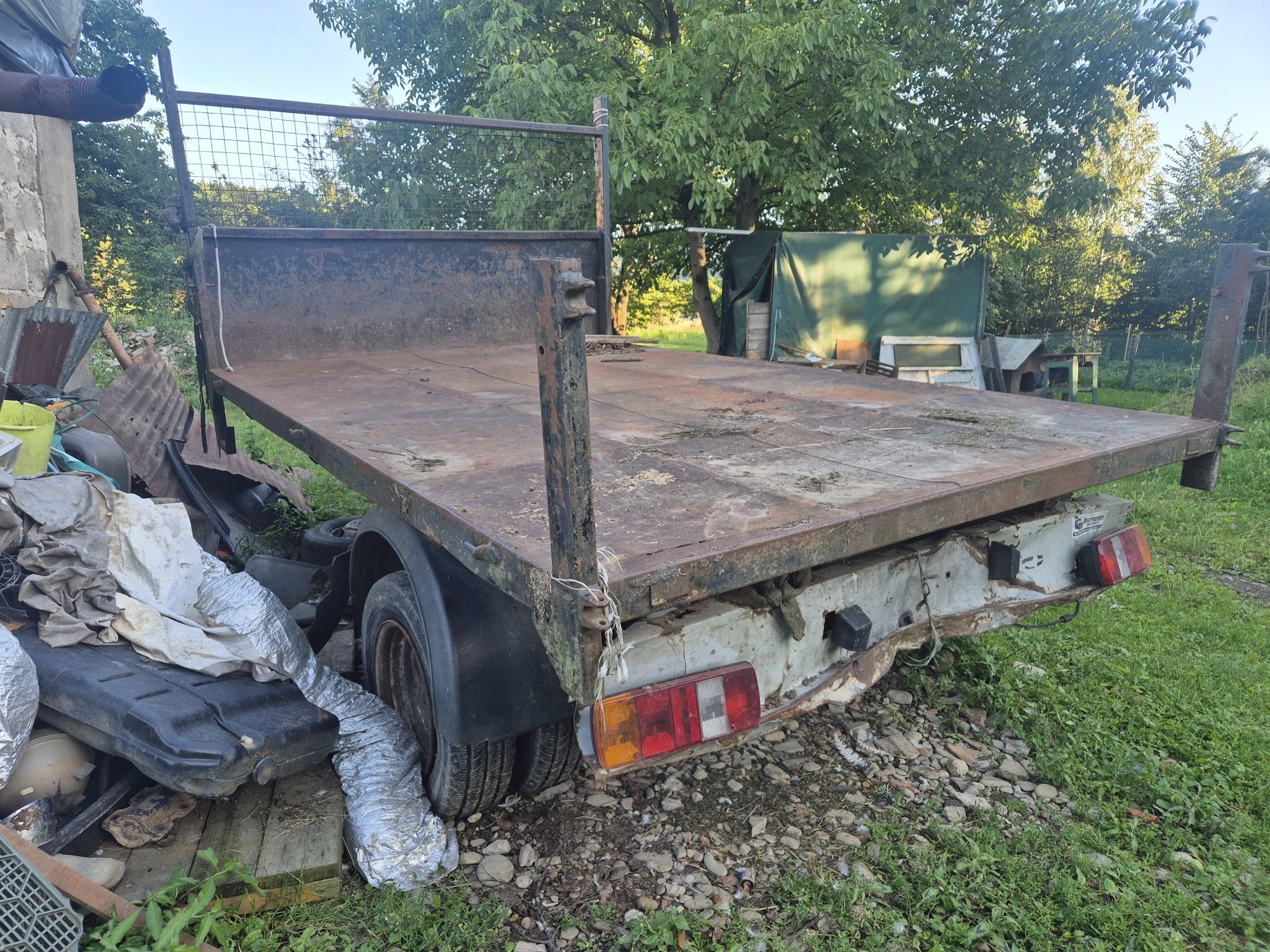Baza pod przyczepę! 2,15m× 3.20 metra