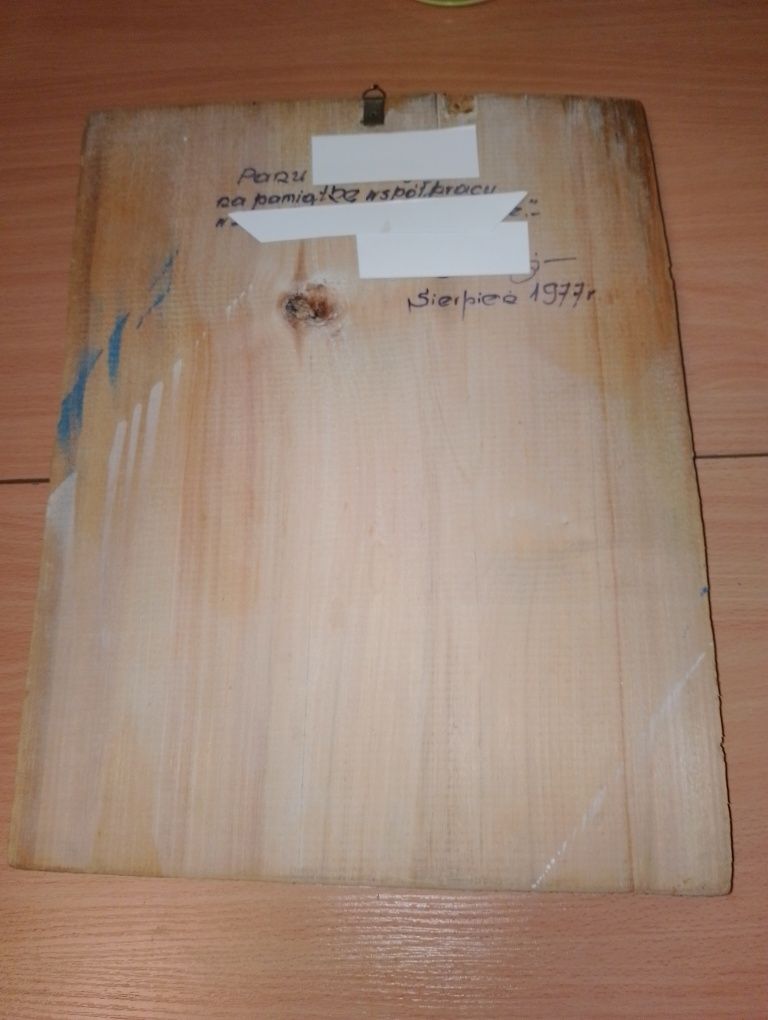 Herb miasta Bydgoszczy – unikatowy, drewniany egzemplarz z 1977 roku