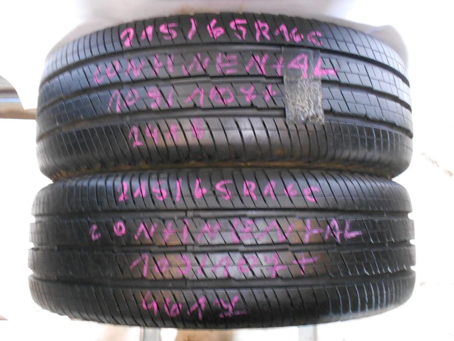 OPONY 215/65R16C CONTINENTAL VANCO2 DOT 2418  / 4617  9.5MM